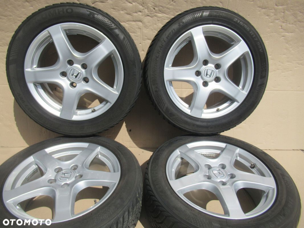 ALU+OPONY ZIMA R17 HONDA HR-V,ACCORD 8mm - 1