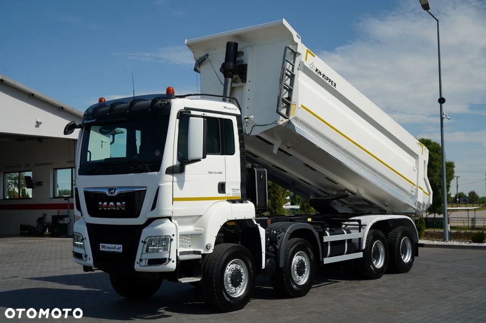 MAN TGS 41.460 / 8x8 / WYWROTKA TYLNOZSYP / MANUAL / KH-KIPPER / EURO 6 / 2019 ROK / PO KONTRAKCIE SERWISOWYM - 4