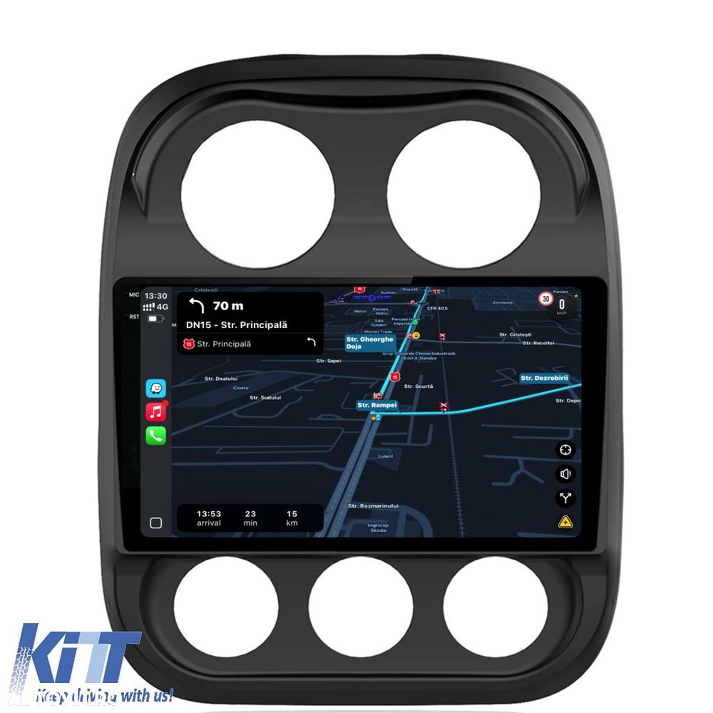 Navigatie Dedicata Jeep Compass (2010-2016), 10Inch, 6Gb Ram, 128Gb St - 3