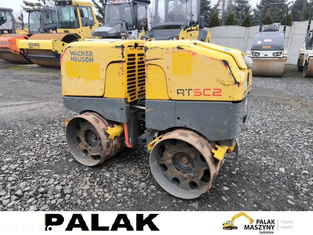 Wacker Neuson Walec prowadzony WACKER NEUSON  kołek  , 2013 rok - 3