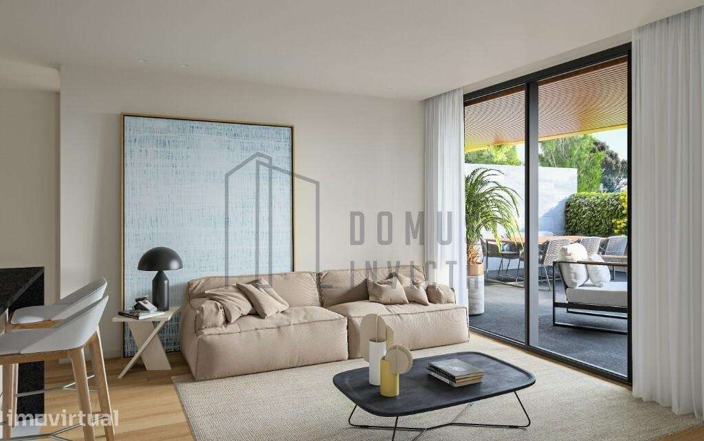 T3 na Afurada com terraço privativo - Grande imagem: 3/21