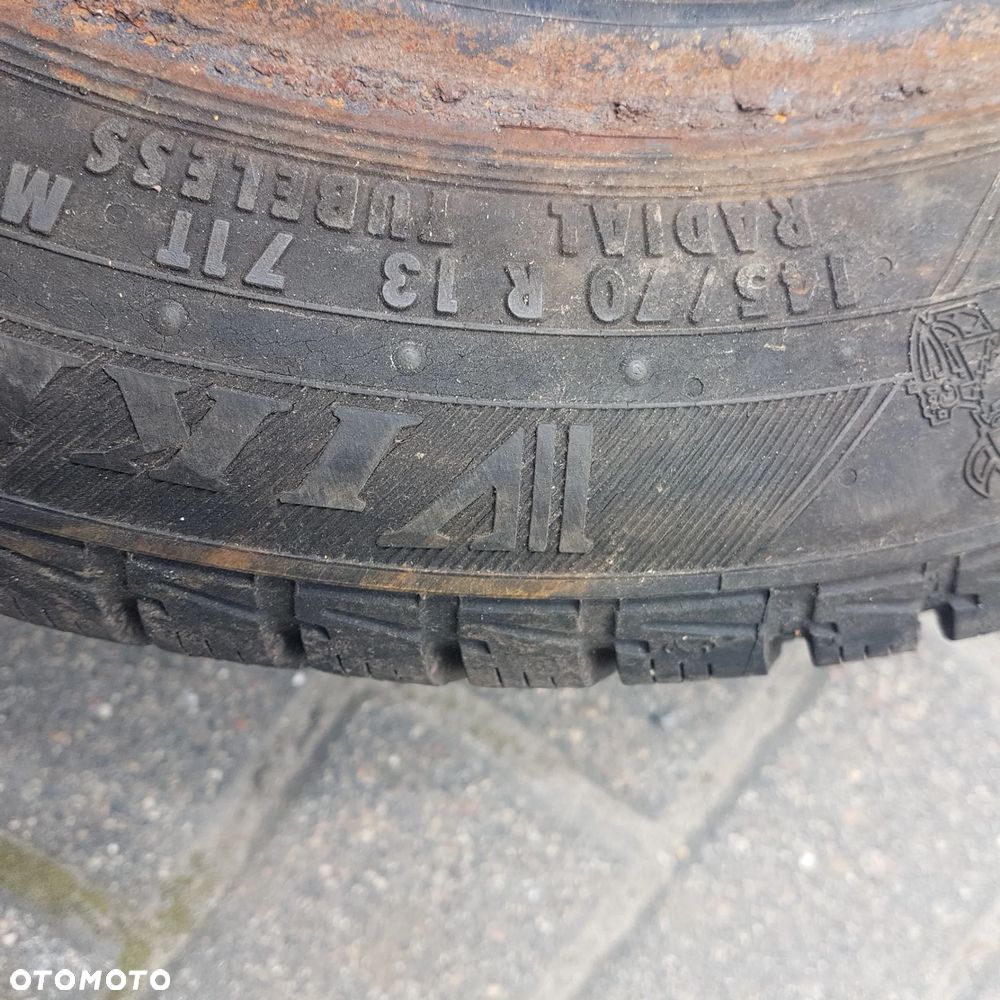opona opony seicento cinQuecento uno panda punto I fiat 126p przyczepka niewiadów 13 jak nowe - 9