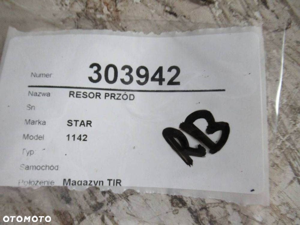 RESOR PRZÓD  STAR 1142 - 9