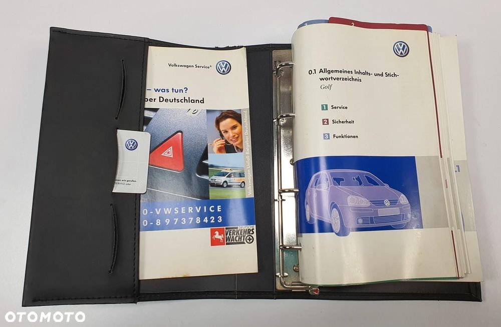 INSTRUKCJA OBSŁUGI + ETUI VW GOLF V - 2