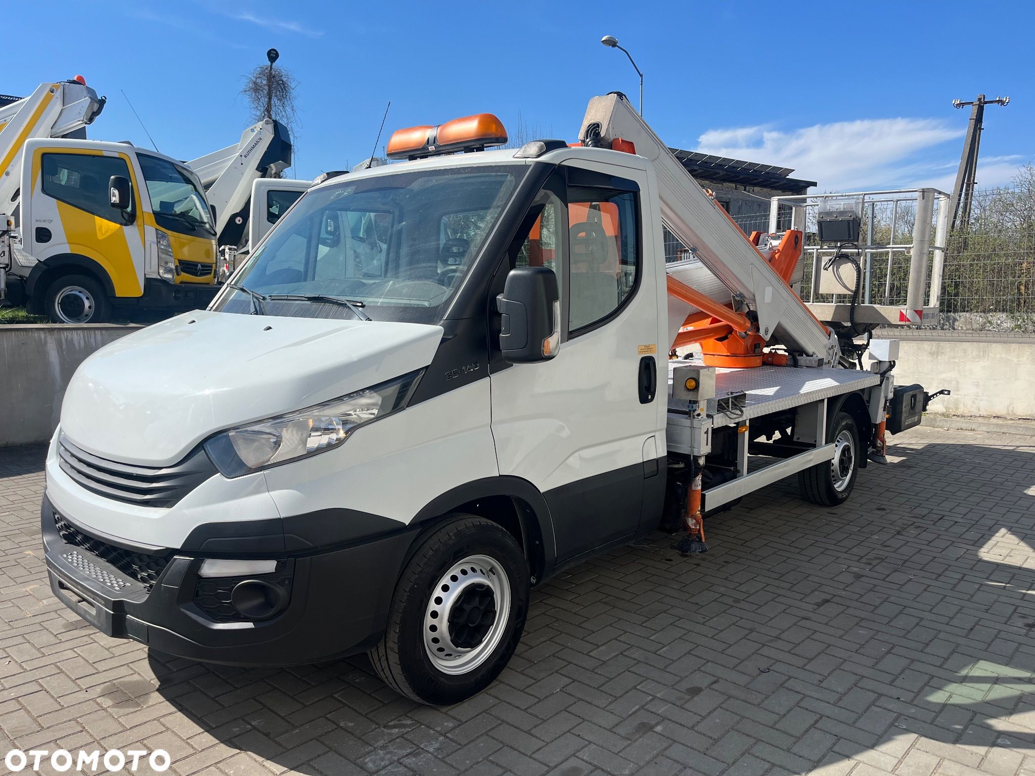 Iveco Podnośnik Koszowy Zwyżka 21 Metrów Multitel Mx210 MT182 UDT BDB Stan jak Wumag Ruthmann GSR - 1