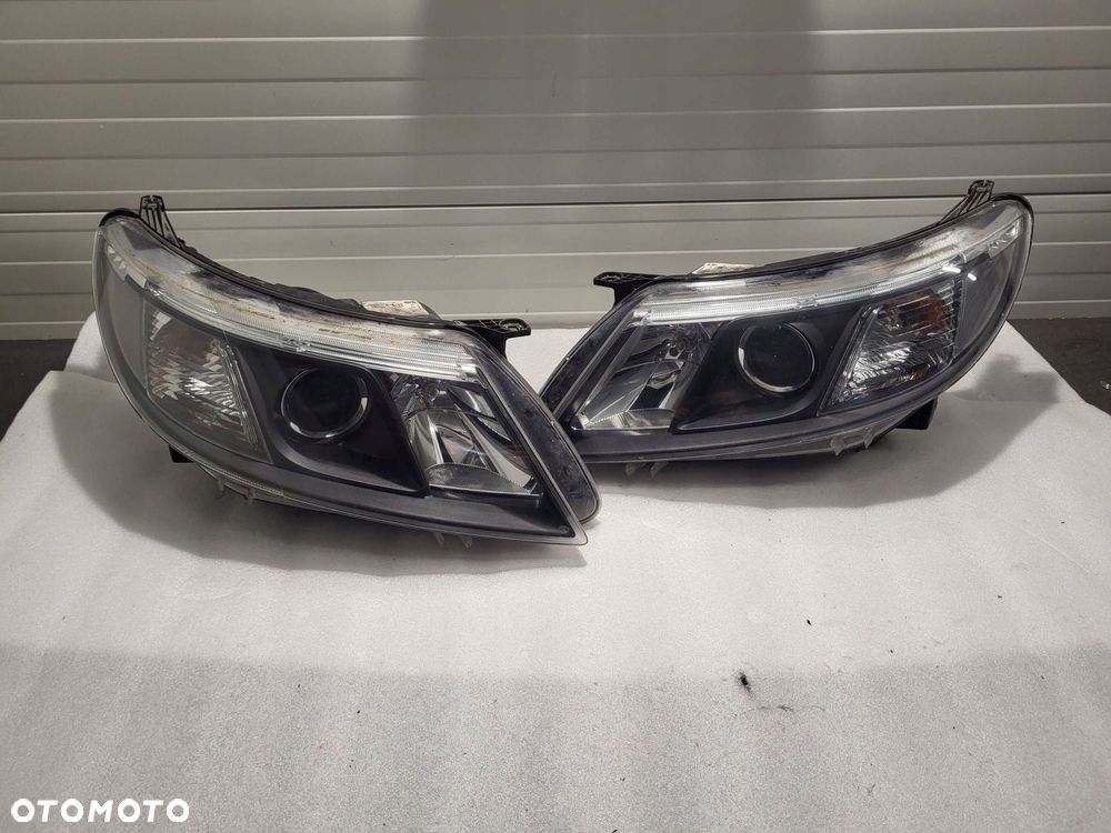 saab 9-3 lift xenon komplet lamp przednich - 1