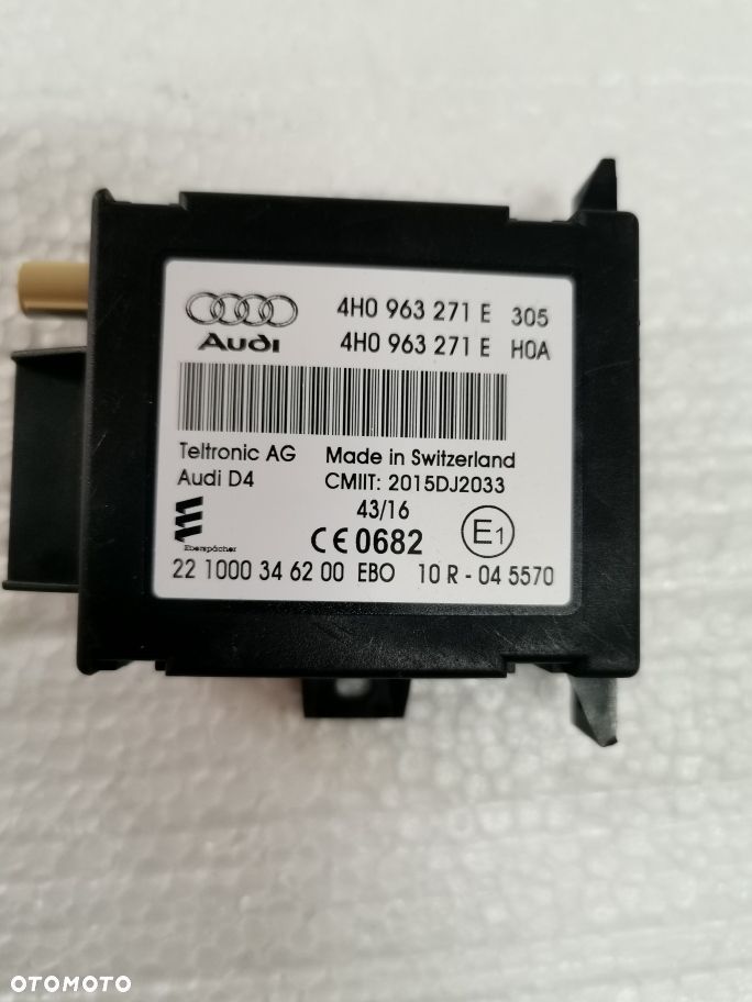 Vw sterownik   moduł Webasto 4H0963271E - 2