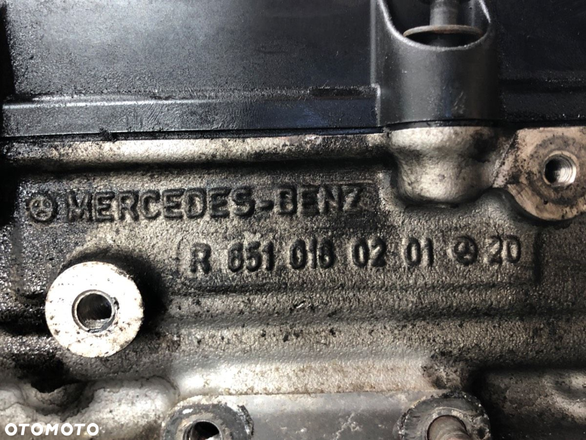 GŁOWICA - 521.00 PLN - MERCEDES-BENZ KLASA C (W204) 2007 - 2015 C 200 CDI (204.001) 100 kW [136 KM] - 9