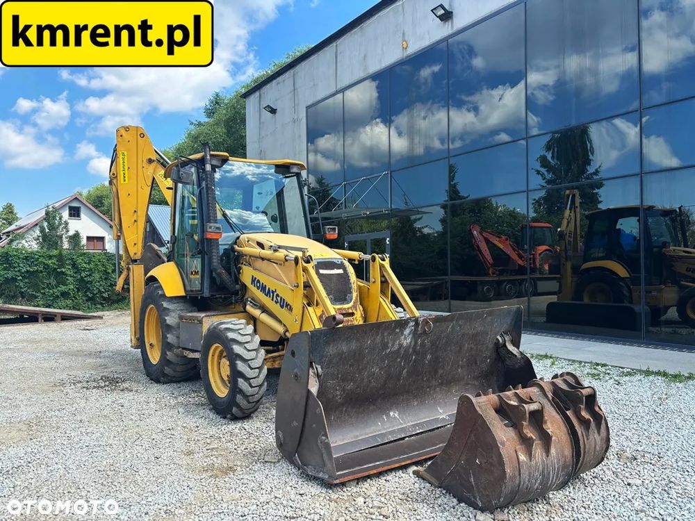 Komatsu WB93R KOPARKO-ŁADOWARKA 2008R. MTH:3807! | JCB 3CX CAT 432 428 CASE 580 590 NEW HOLLAND 110 115 VOLVO BL 71 - 7