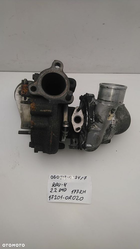 TURBINA 2.2 D4D 136KM 150KM AVENSIS 17201-0R010 - 10