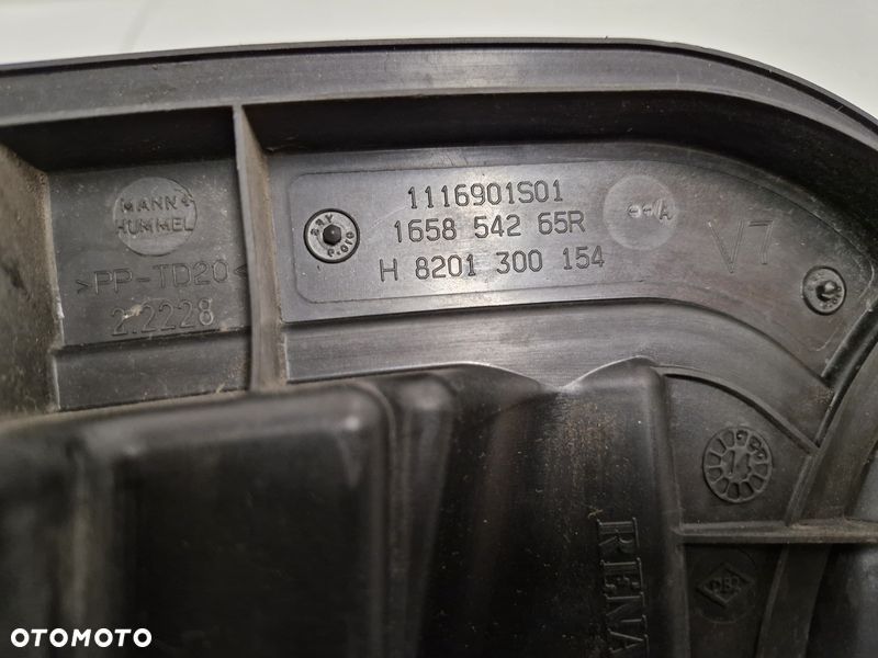 RENAULT SCENIC 3 III LIFT 1.5 DCI REZONATOR DOLOT POWIETRZA 165854265R - 9