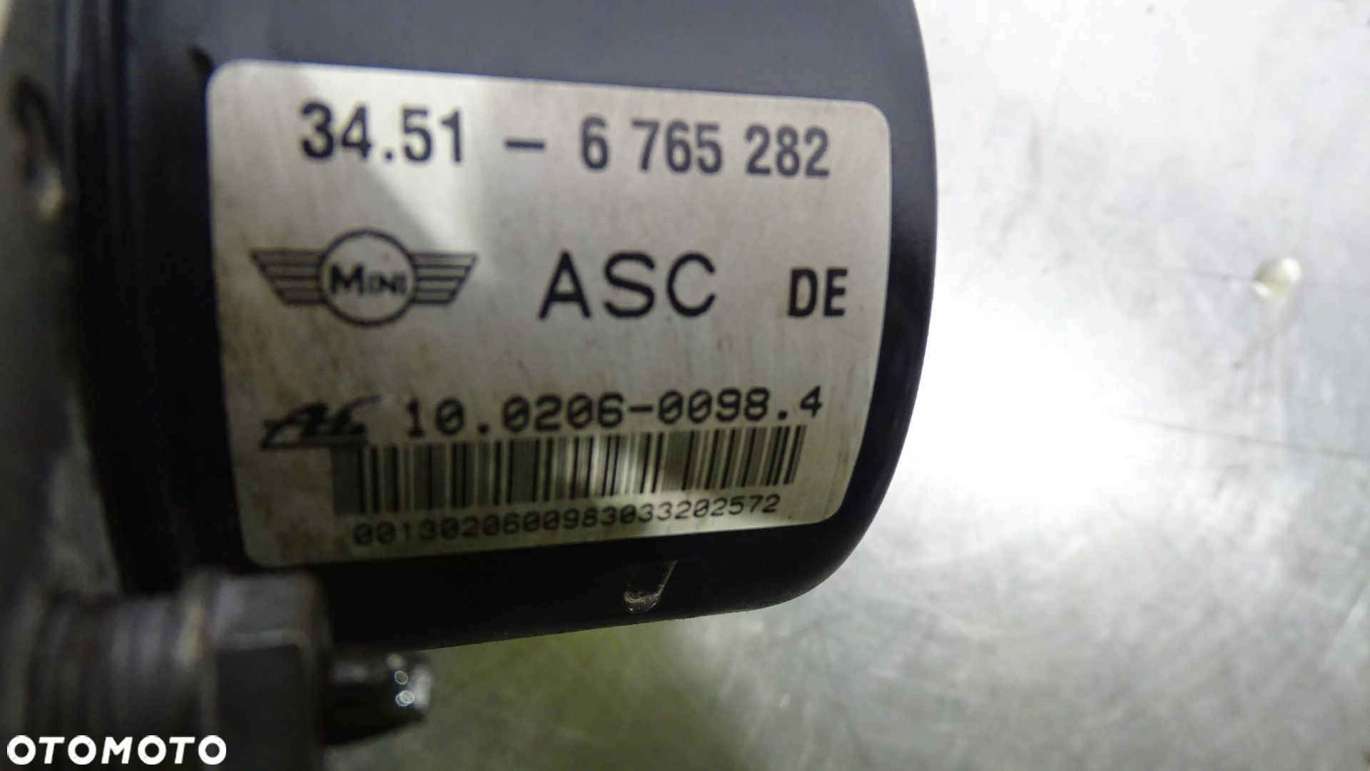 POMPA ABS MINI COOPER R50 1.6 6765284       6765282 - 7