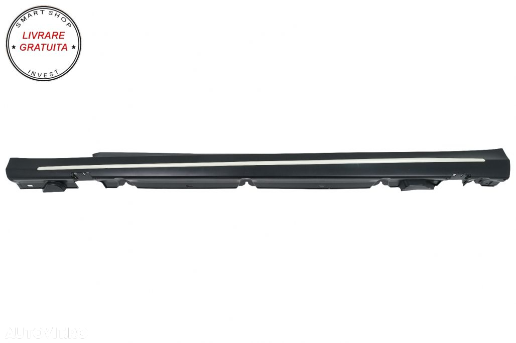 Praguri Laterale Mercedes C-Class W205 S205 (2014-2020) Sport C63 Design- livrare gratuita - 4