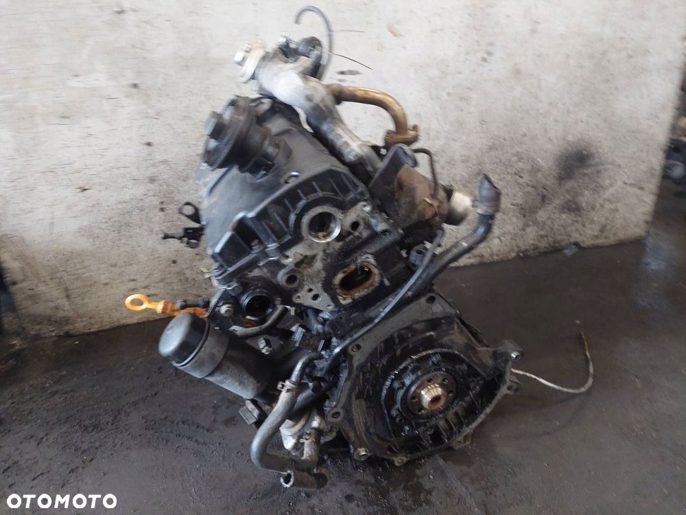 SILNIK DIESEL + POMPA WTRYSKI TURBO AUDI A3 8L 1.9 TDI ATD 038130073AJ - 4