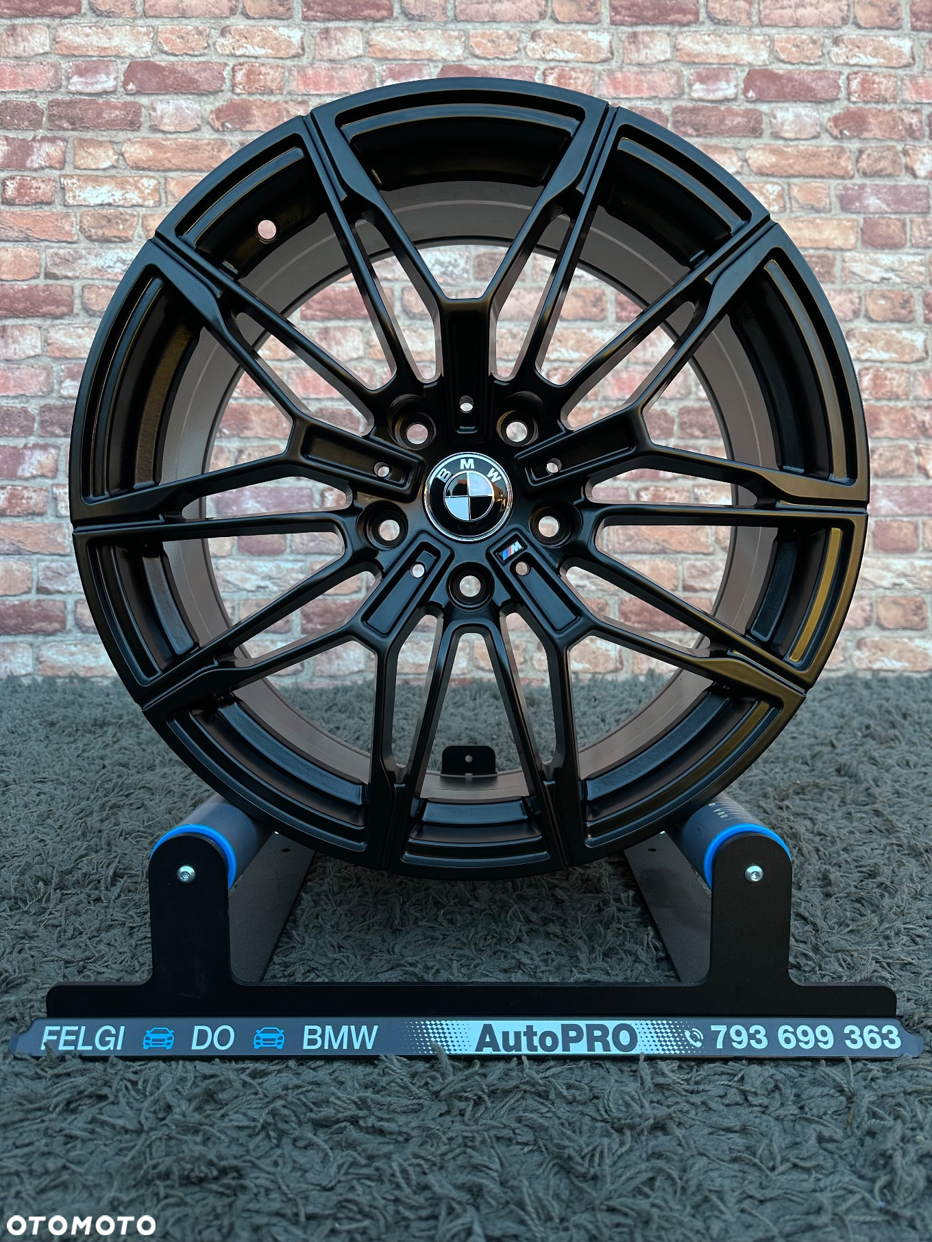 NOWE alufelgi M pakiet 5x112 18 felgi 8j ET35 BMW seria 3 G20 G22 G30 G31 F44 G22 G23 G32 F39 G60 G01 X1 F48 G42 X2 U06 Active Tourer Z4 G29 xDrive Styling 930 czarne Japan Racing Carbonado Rubin - 21