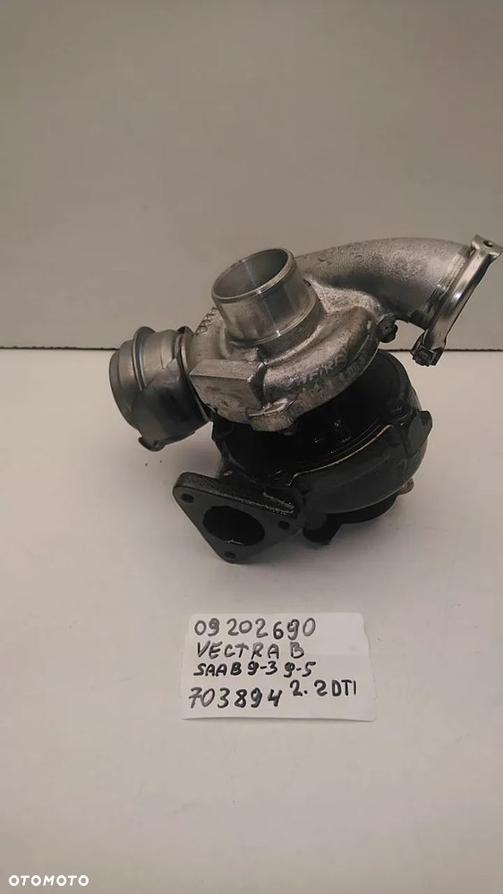 TURBINA 2.2 DTI 125KM Y22DTR Y22DTRS VECTRA B SAAB 9-3 9-5 09202690 703894 - 3