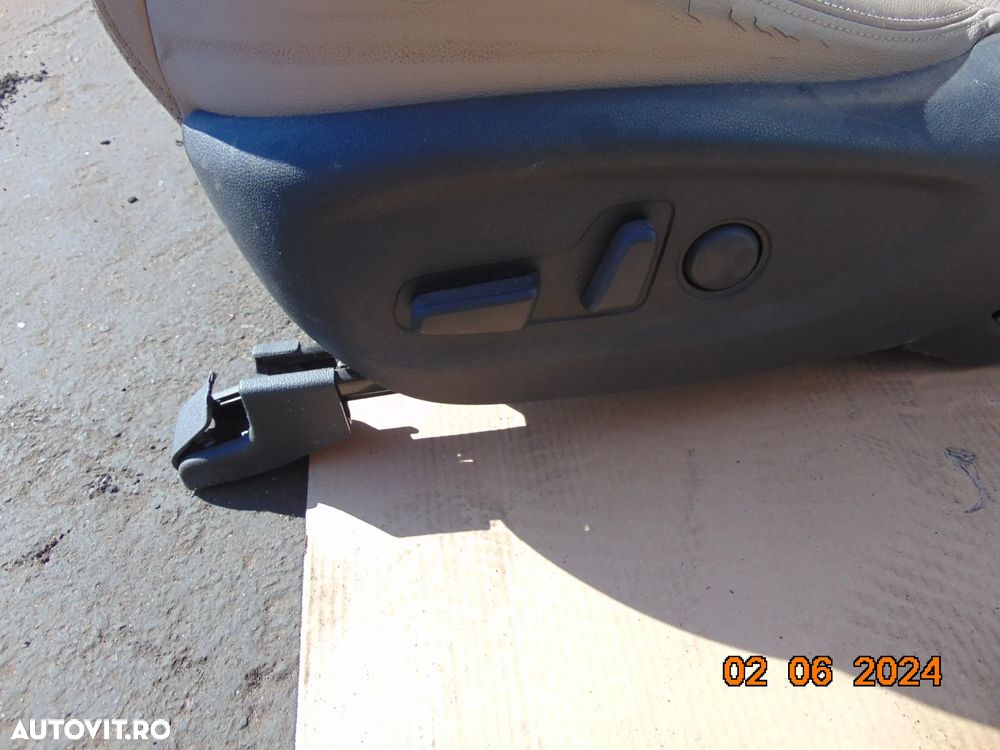 Scaune fata Hyundai Tucson 2015-2020 banchete spate scaune fata interior Tucson piele cu incalzire - 7