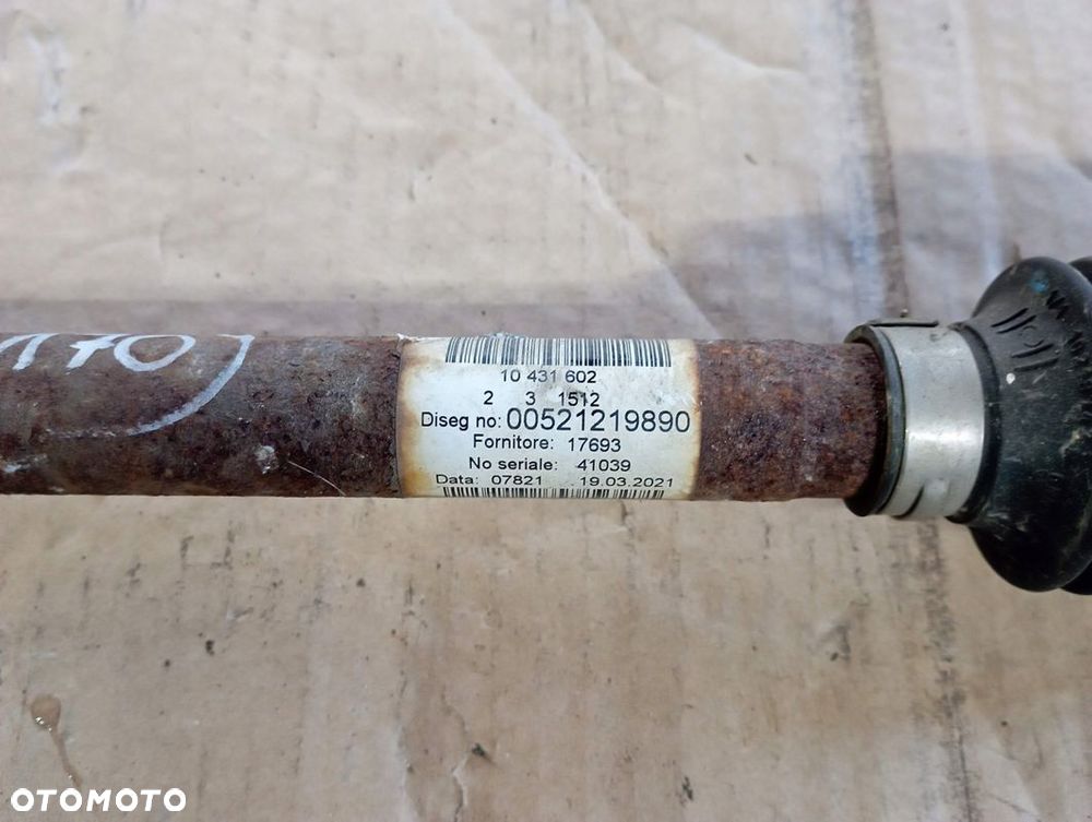 FIAT 500 1.0 B PÓŁOŚ LEWA 00521219890 - 2