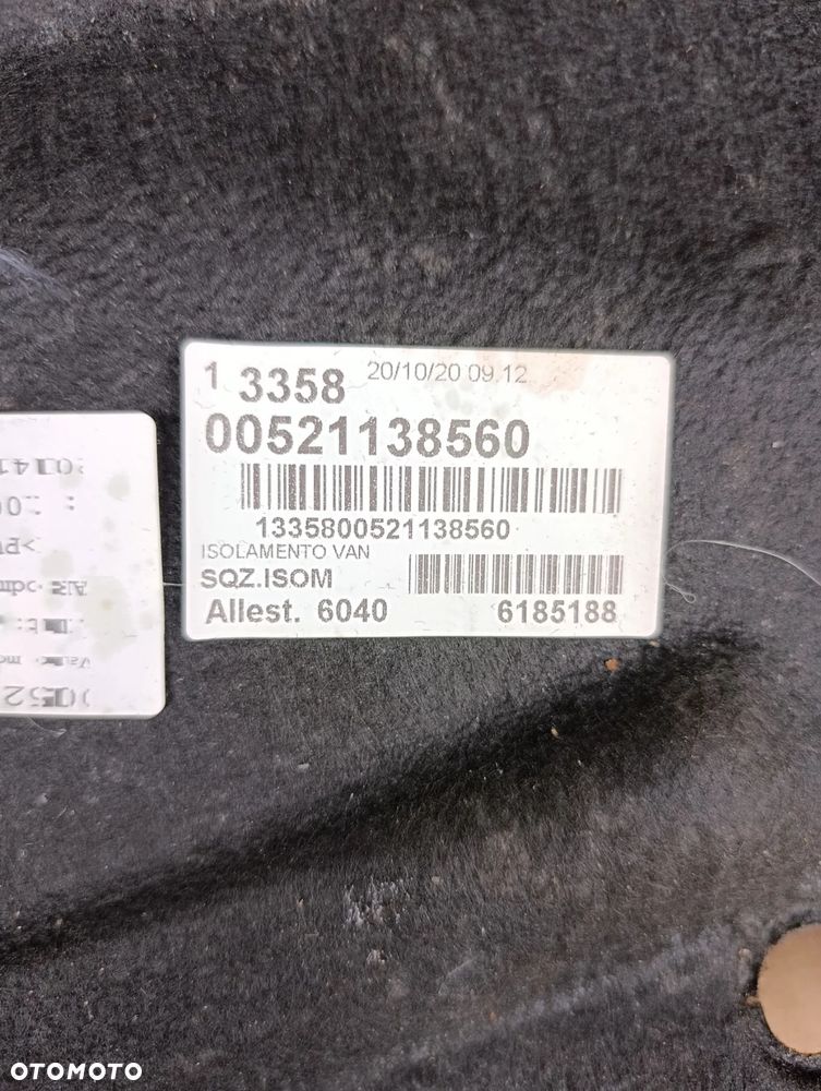 JEEP COMPASS II 2 WYGŁUSZENIE KOMORY SILNIKA ŚCIANY GRODZIOWEJ 00521138560 - 3