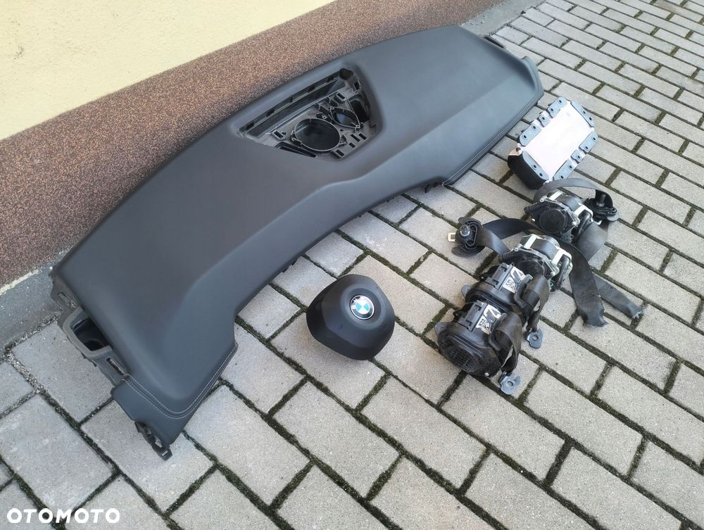 konsola deska rozdzielcza kokpit poduszka air bag bmw x1 u11 - 3