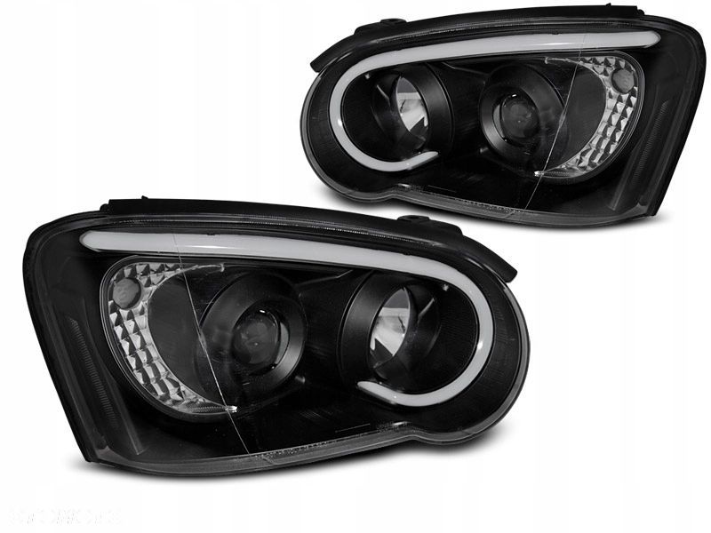 Reflektory Day line light LED Tube Neon Tuning Subaru Impreza gd gg Lift 03 - 2
