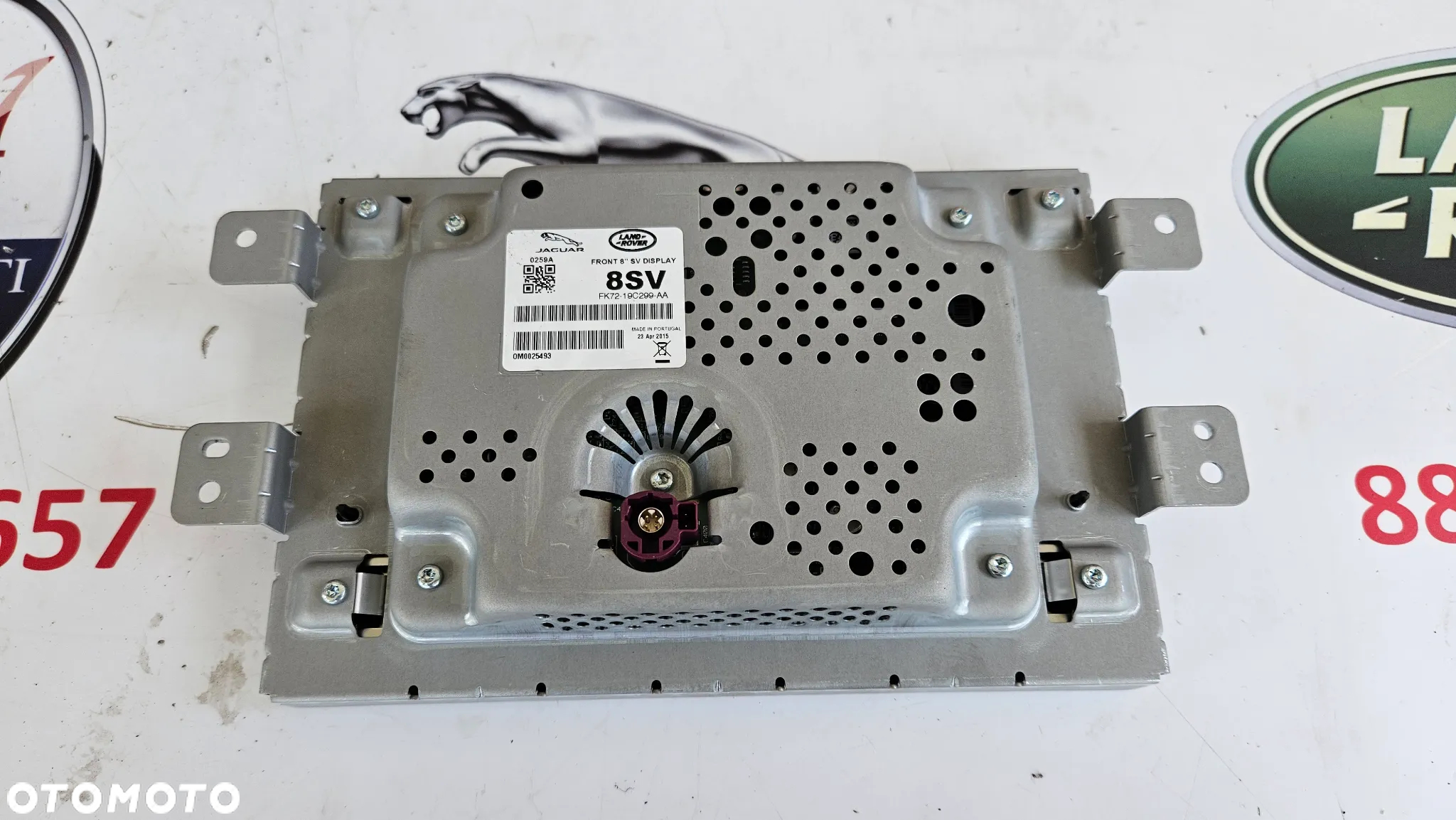 Jaguar XE X760 Wyświetlacz nawigacji Monitor navi FK72-19C299-AA - 4