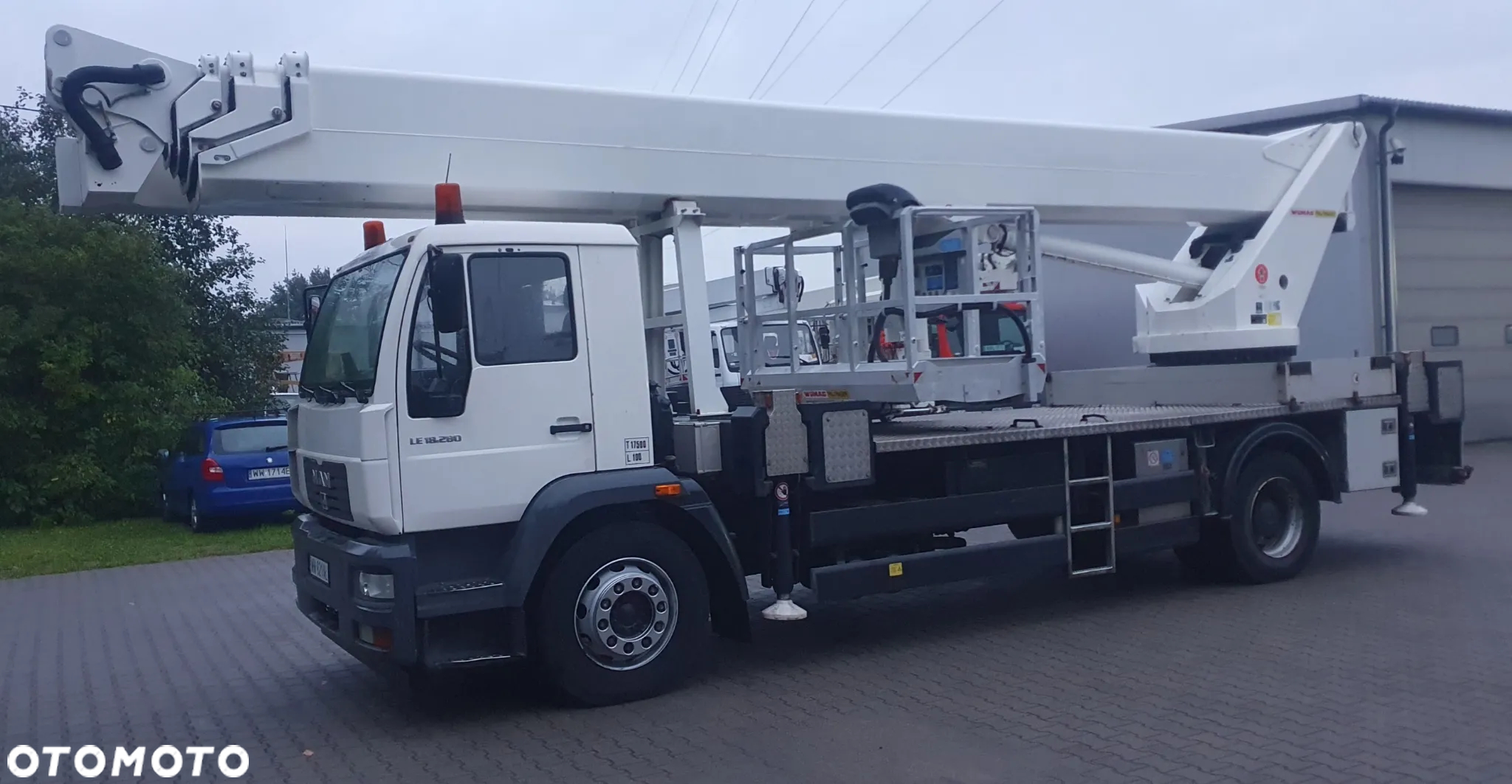 MAN LE 18.280 4x2 - Wumag WT 450 - Podnośnik 45m ZWYŻKA jak PALFINGER Ruthmann Multitel GSR - UDT zarejestrowany - 2
