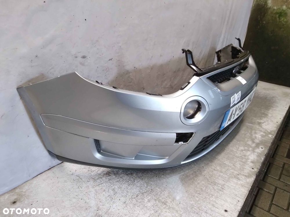 ^ ZDERZAK PRZÓD PRZEDNI DO FORD SMAX S-MAX SZARY BŁĘKITNY HALOGENY - 5