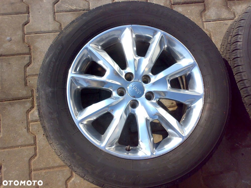 jeep cherokee kl v limited 14-18 felgi koła orginał 18'' - 4
