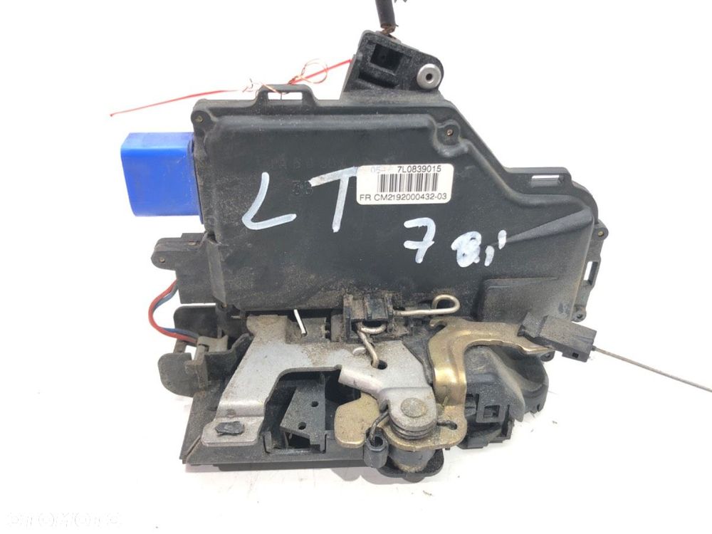 ZAMEK DRZWI LEWY TYŁ  SEAT ALTEA (5P1) 2004 - 2022 1.9 TDI 77 kW [105 KM] olej napędowy 2004 - - 2