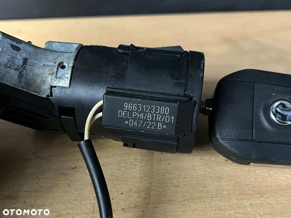 EXPERT III Jumpy III Vivaro IV Stacyjka kluczyk komplet 9663123380 9673257480 - 2