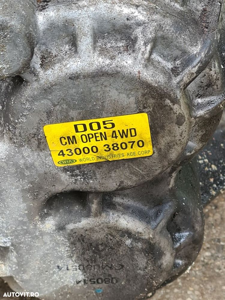 Cutie de viteze Hyundai Santa Fe 2 2.2 Diesel 2007 - 2012 150CP Manuala 5 Trepte D4EB ... - 7