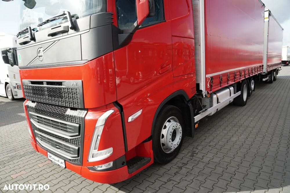 Volvo FH 460 / COMBINAT TANDEM / 120 M3 / TRANSITION / I-SAVE / I-PARK COOL / DIRECȚIE CU AX RIDICAT / WIELTON - 7