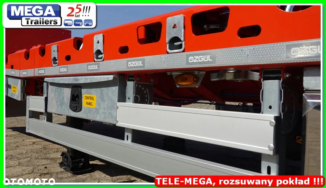 Inny TELEMEGA wysuw 4.00 m, 3 osie, ADR EX3- MEGA Trailers !!! - 31