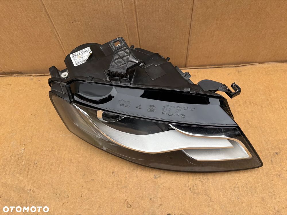 Oryginalna Lampa Przednia Prawa Audi A4 B8 Przed Lift Xenon Nie Skrętny Led 8K0941004C Europa Cała Ładna 0301240272 Przód Prawy - 4
