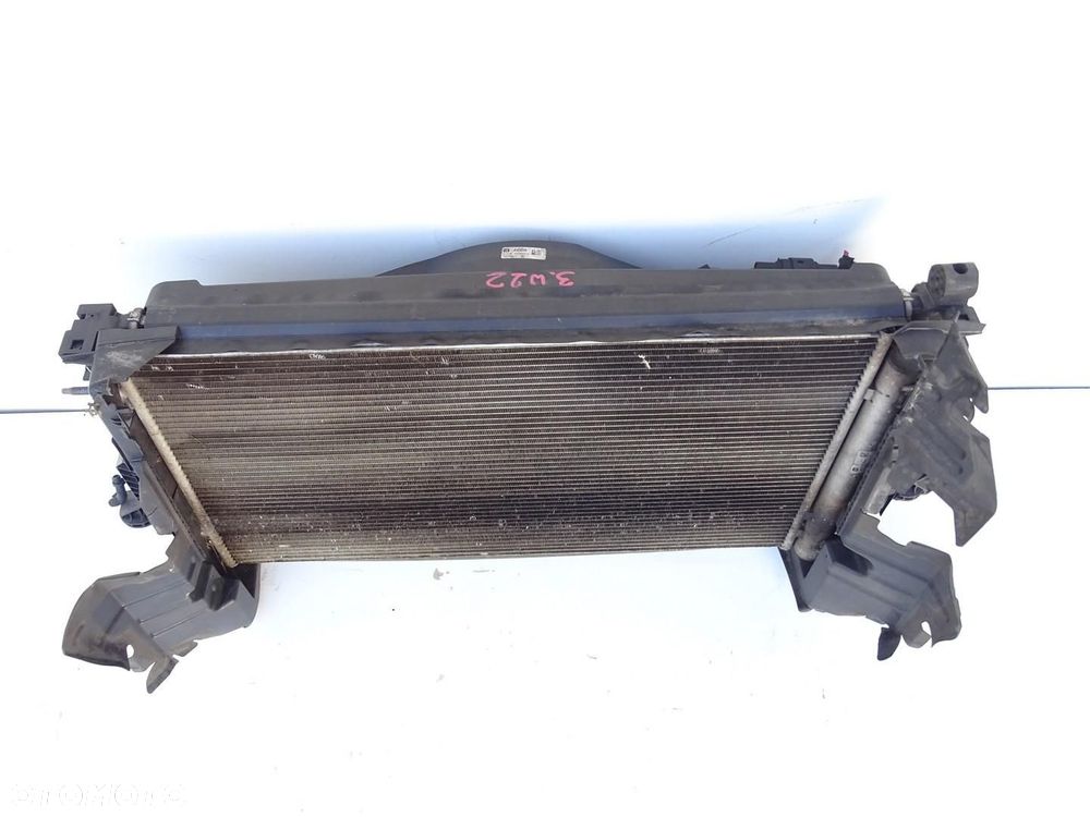 KOMPLET CHŁODNIC WENTYLATOR B14XE LV7 1.4 16V B 100 KM 74kW OPEL ASTRA V K - 3