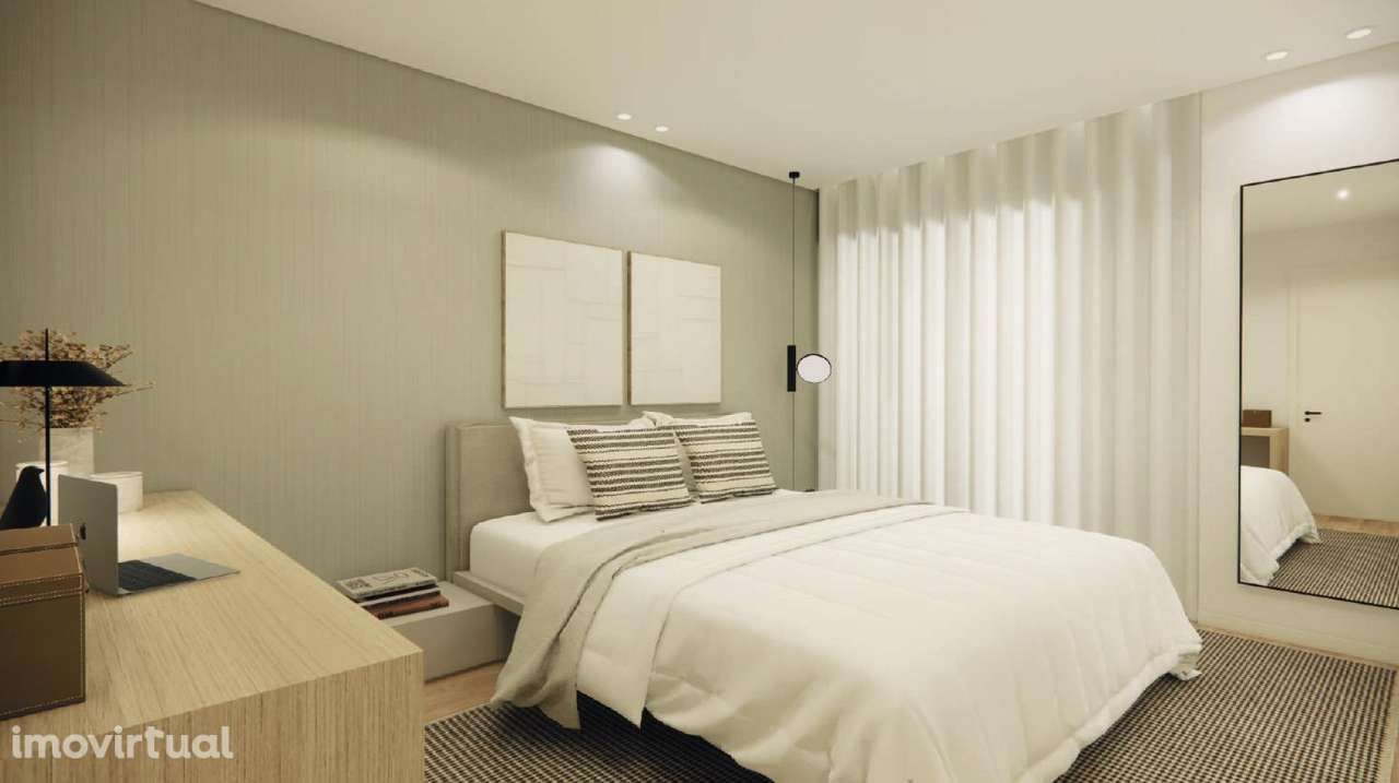 T2+2 com Varanda | Último Piso em Novo Empreendimento no Montijo - Grande imagem: 4/30