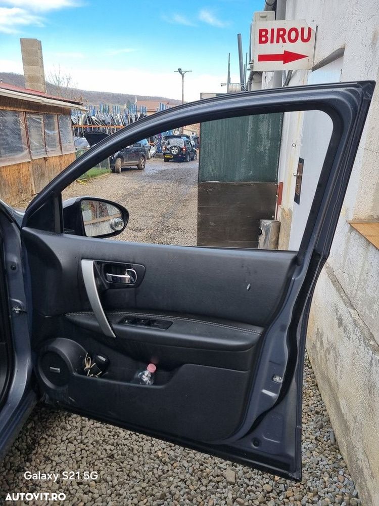 Usa Dreapta Fata Nissan Qashqai Facelift 2010 - 2013 SUV 4 Usi Faded Denim B52 (1432) - 2