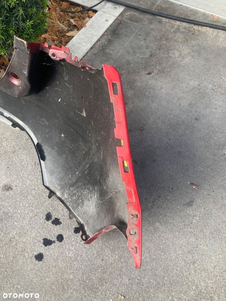 RENAULT CLIO 4 IV Lift ZDERZAK TYLNY tylni tył czerwony Wwa - 7