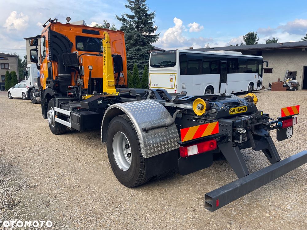 Renault C 440 Kerax Premium Hakowiec PALFINGER T15  Czołownica pojazd specjalny zimowego utrzymania dróg - 16