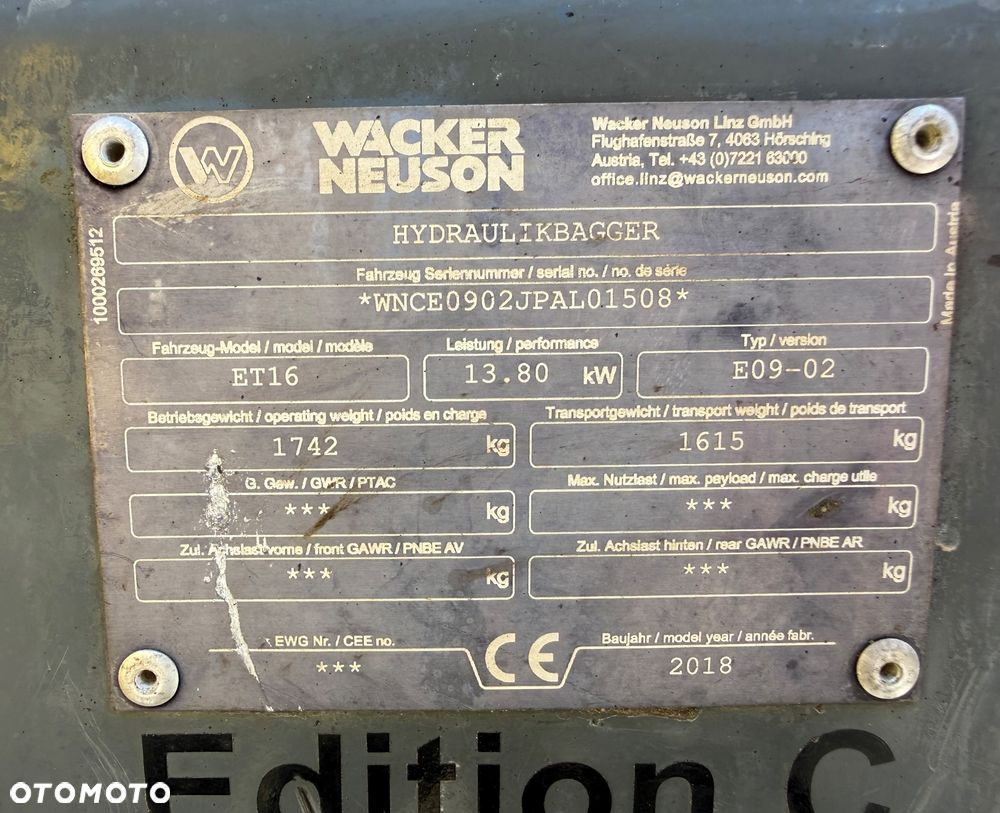 Wacker Neuson ET16 - 11