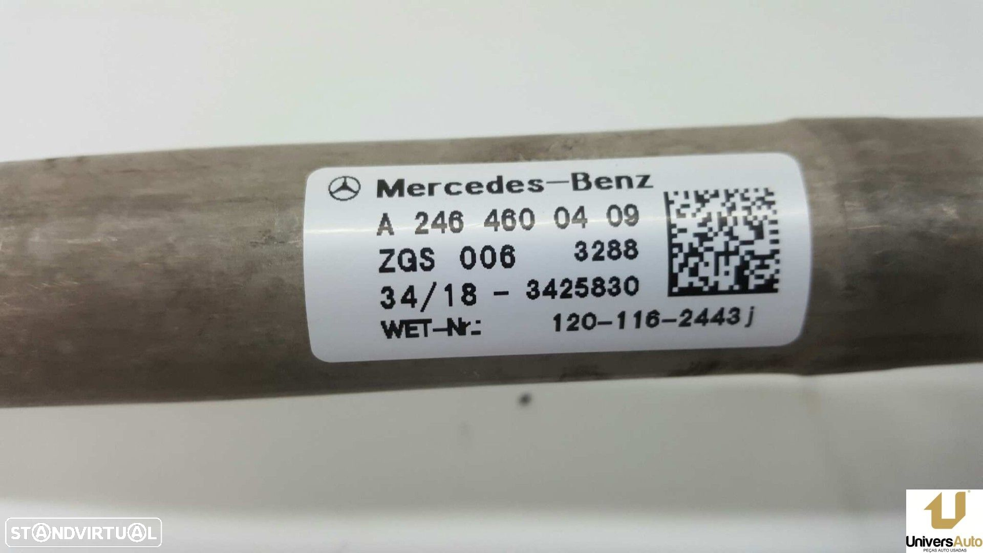 COLUNA DE DIREÇÃO MERCEDES CLASE B (W246) B 200 CDI (246.208) - 4