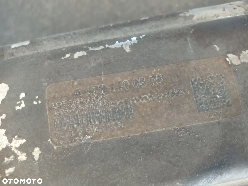 RECYLKULATOR SPALIN EGR MERCEDES ACTROS AROCS MP4 OM473 EURO 6 - 8