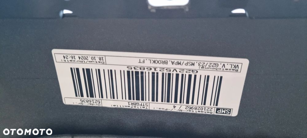 BMW 4 G22 G23 M-PAKIET 2020- zderzak przód oryginał MC281 - 19