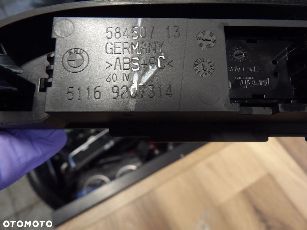 BMW - F20,F22 - OSŁONA RANKA TUNELU ŚRODKOWEGO - 9207314 - 2