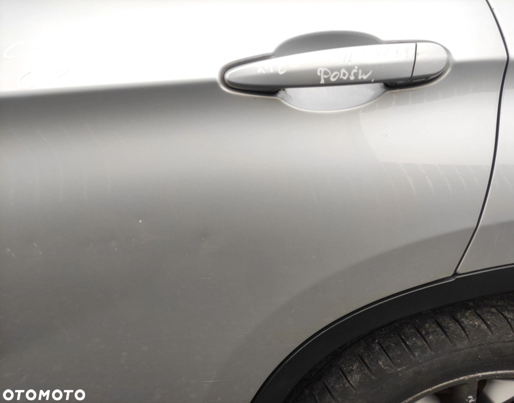DRZWI LEWY TYŁ TYLNE BMW X1 E84 354 TTIANSILBER ORG LAKIER - 6