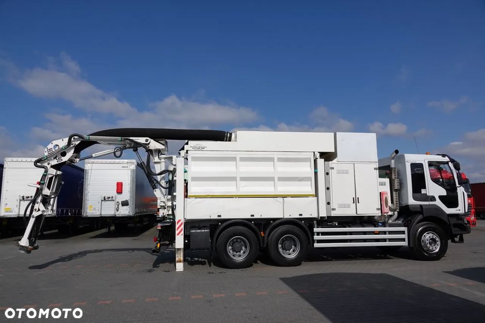 Renault KERAX 450 / 6x4 / KOPARKA SSAĄCA / MTS SAUGBAGGER 3A11T /ASENIZACYJNY / ŁADOWARKA PRÓŻNIOWA / WUKO / MŁOT / STEROWANIE RADIOWE - 22