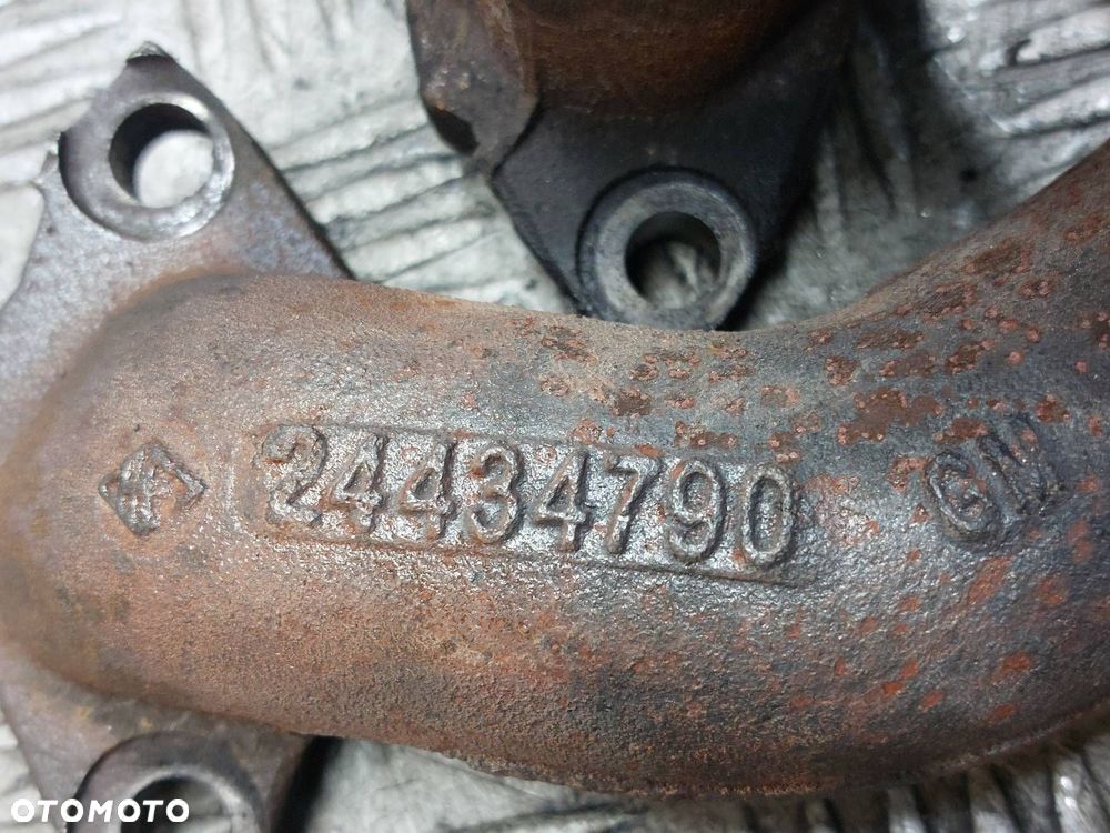 KOLEKTOR WYDECHOWY + KATALIZATOR PUSTY ASTRA H 1.4 16V 13106545 24434790 - 3