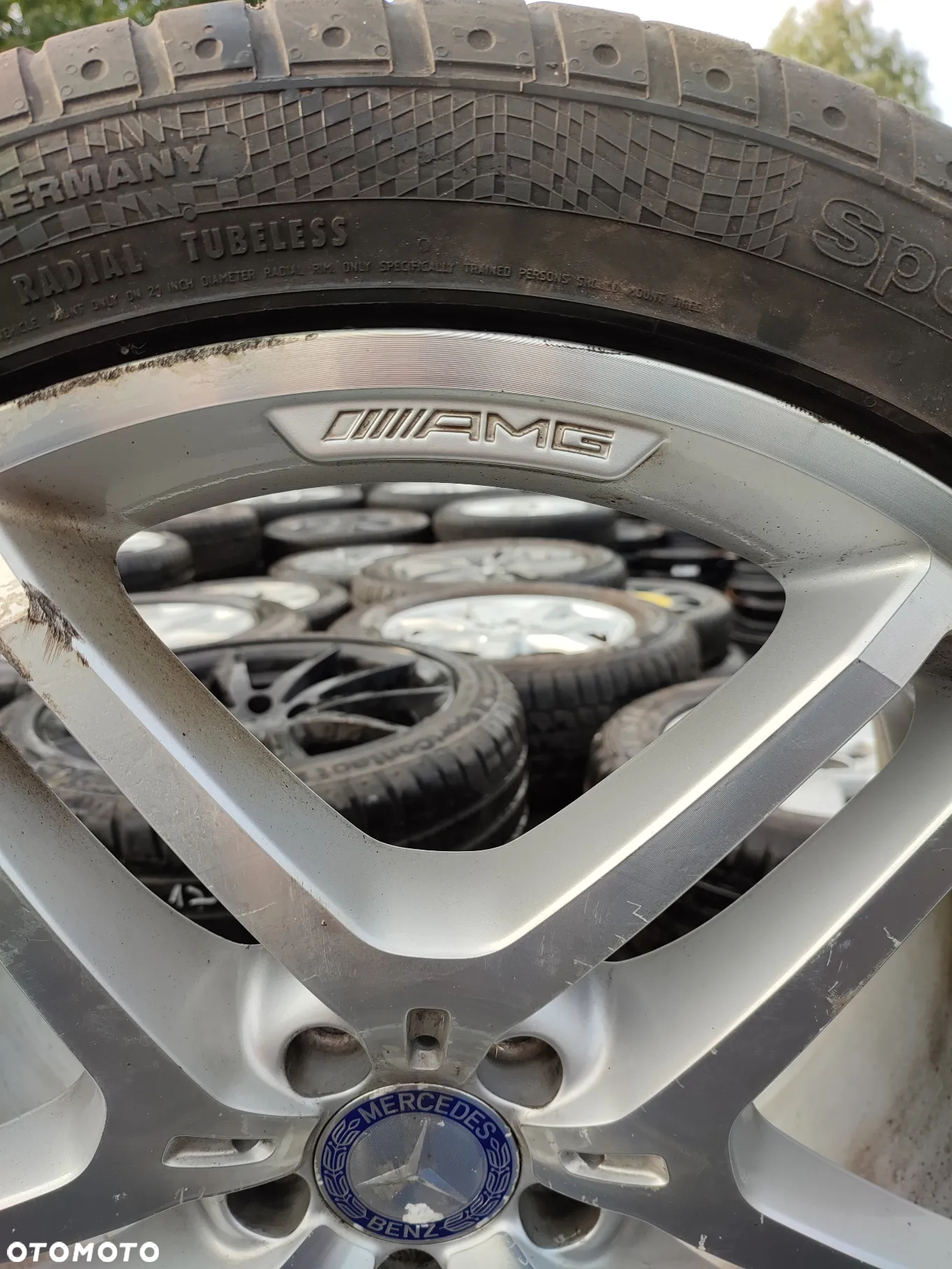 Mercedes ML GL GLE GLS W166 felgi aluminiowe 21 cali 5x112 9Jx21 ET53 A1664012102 - 2