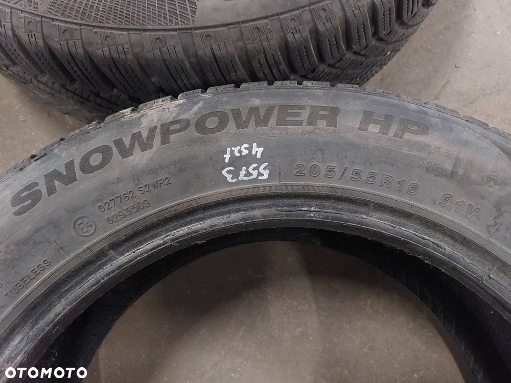 OPONY ZIMOWE 4 SZT 205/55R16 TRISTAR SNOWPOWER CONTINENTAL TS 860 - 3